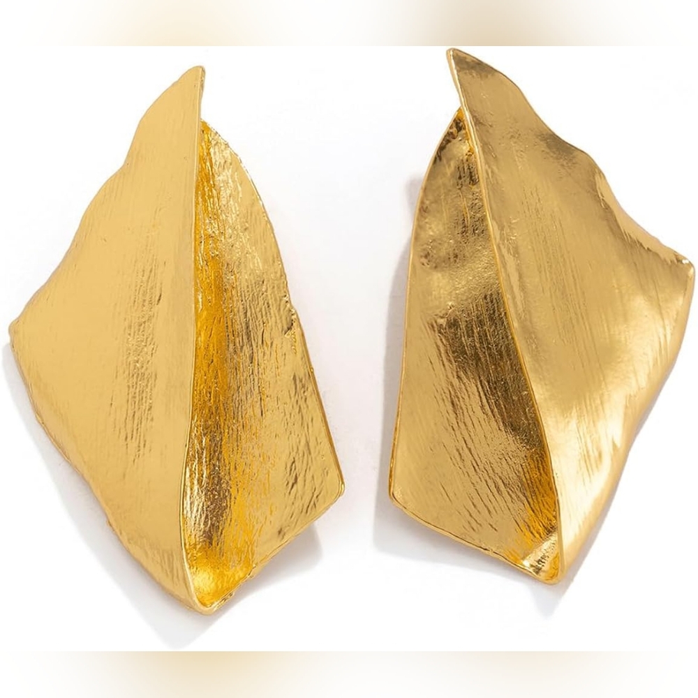Zara. Gold Trendy Earrings